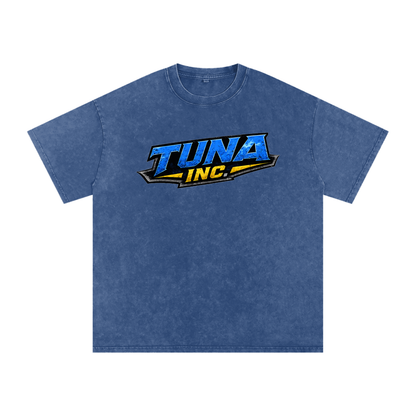 Tuna Inc Snow Washed Oversized T-Shirt