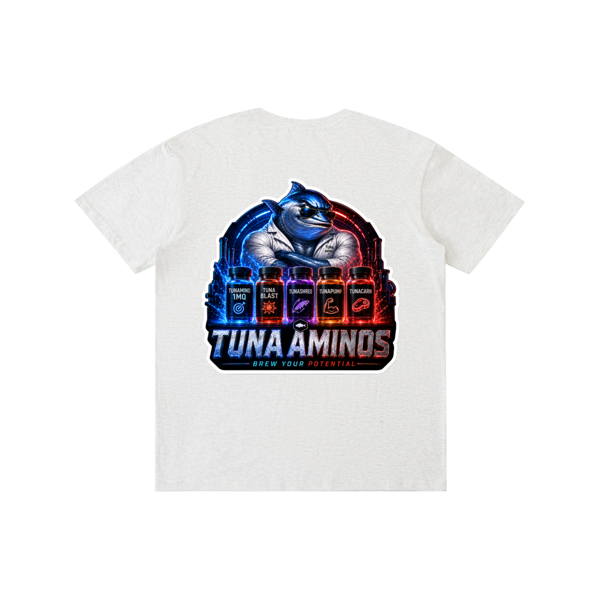 Classic Tuna Aminos Cotton Unisex T-Shirt