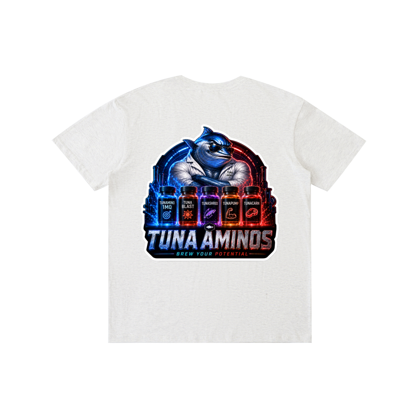 Classic Tuna Aminos Cotton Unisex T-Shirt