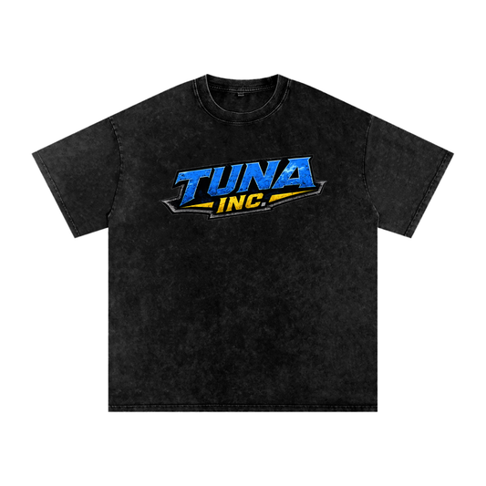 Tuna Inc Snow Washed Oversized T-Shirt