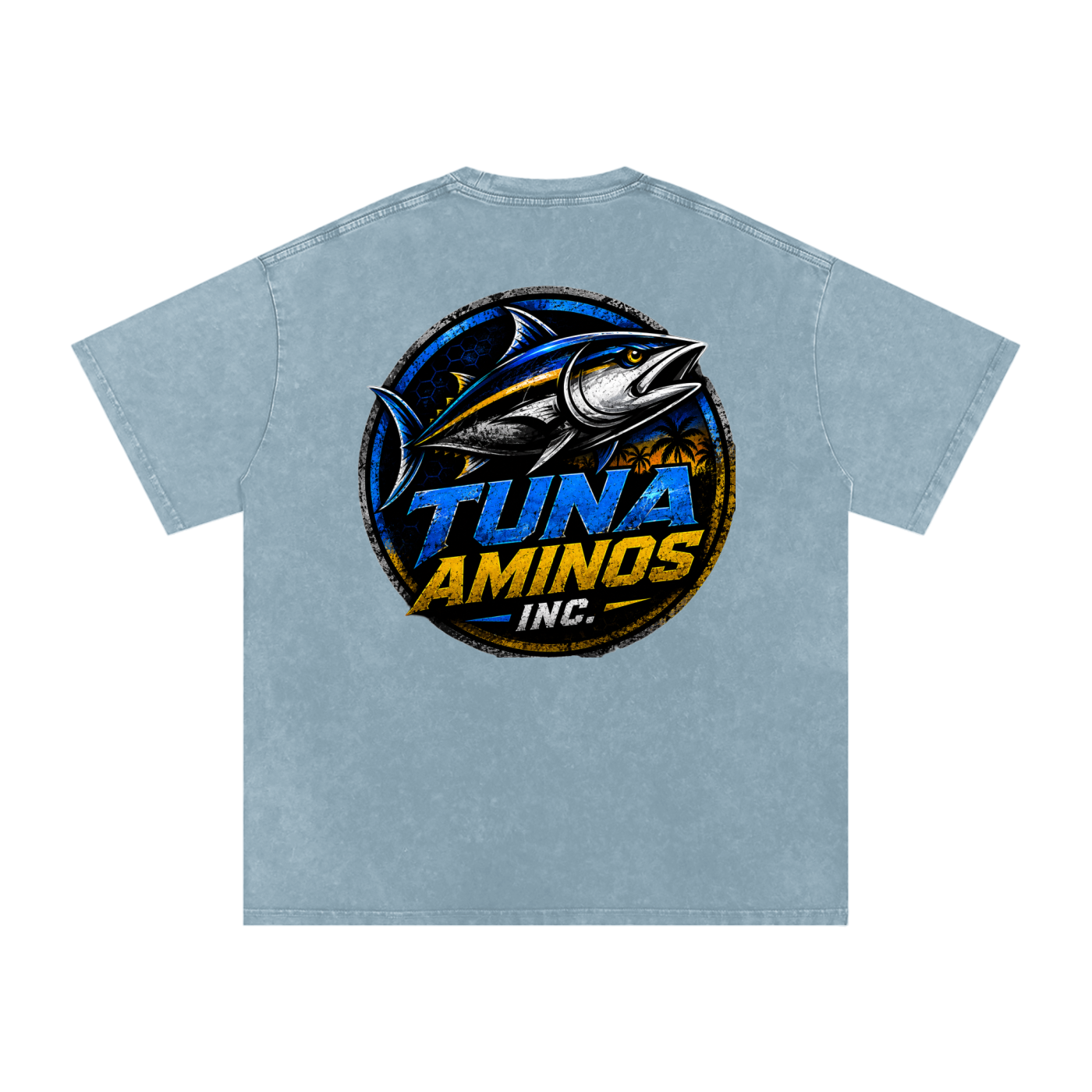 Tuna Inc Snow Washed Oversized T-Shirt