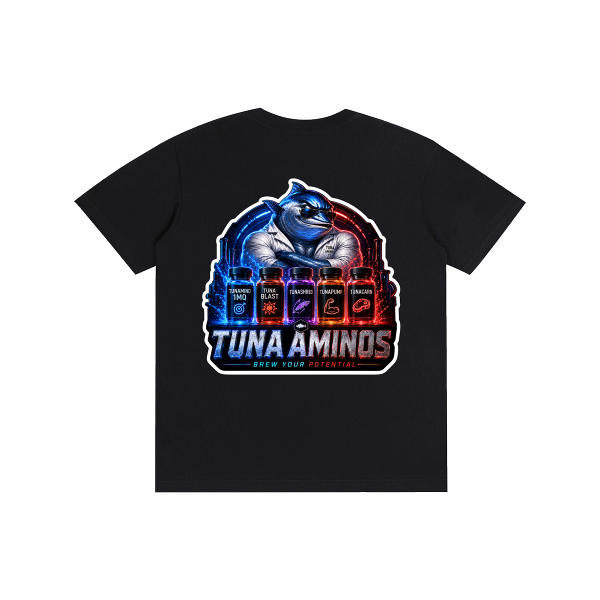 Classic Tuna Aminos Cotton Unisex T-Shirt
