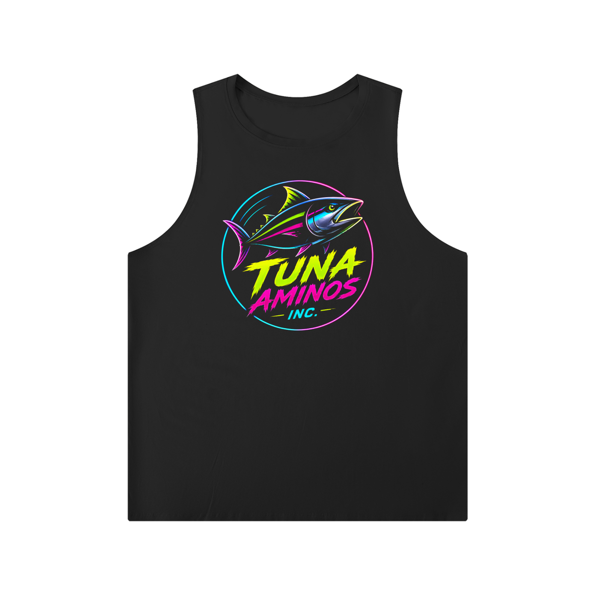 Neon Electric Crewneck Tank Top