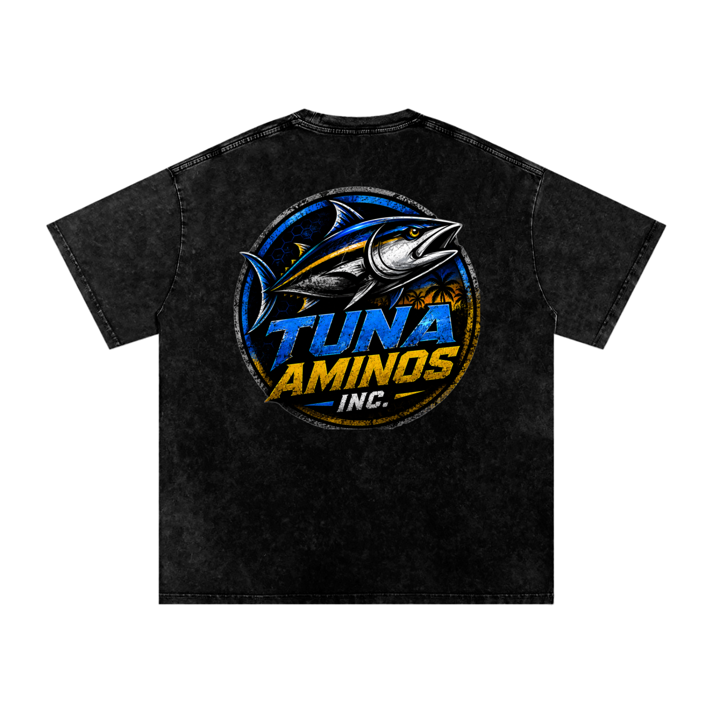Tuna Inc Snow Washed Oversized T-Shirt