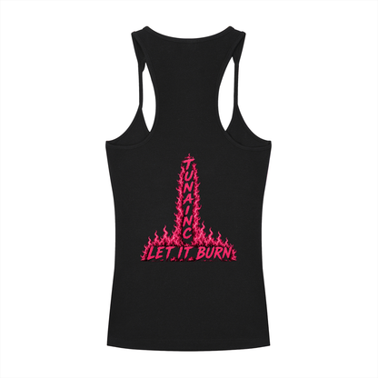 Lil' TuTu / Let it Burn Racerback Tank Top