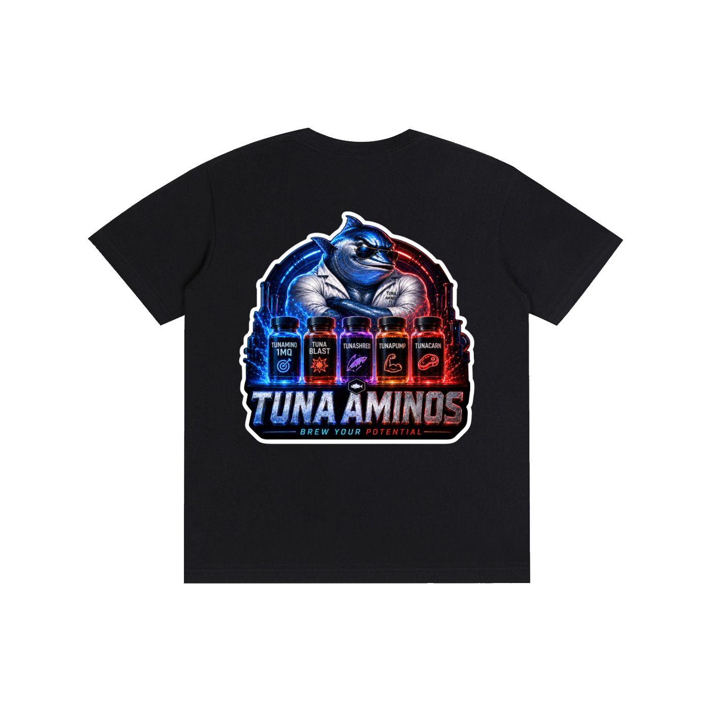 Classic Tuna Aminos Cotton Unisex T-Shirt